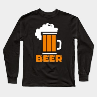 GLASS OF BEER Long Sleeve T-Shirt